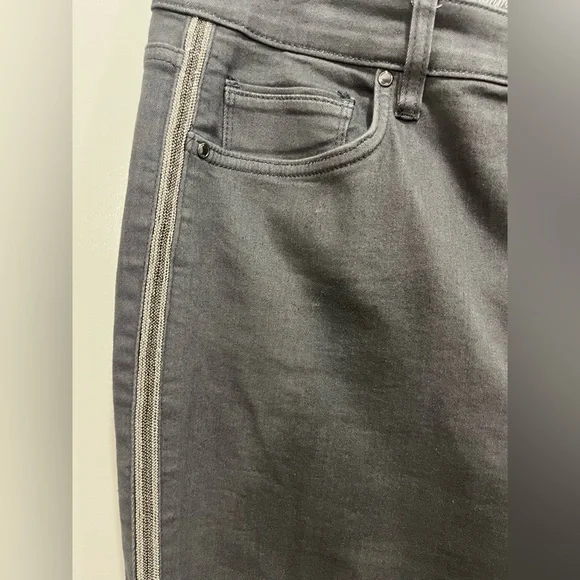 TOMMY BAHAMA WOMENS JEANS BORACAY GREY DENIM SIZE 12x28 - Picture 3 of 7